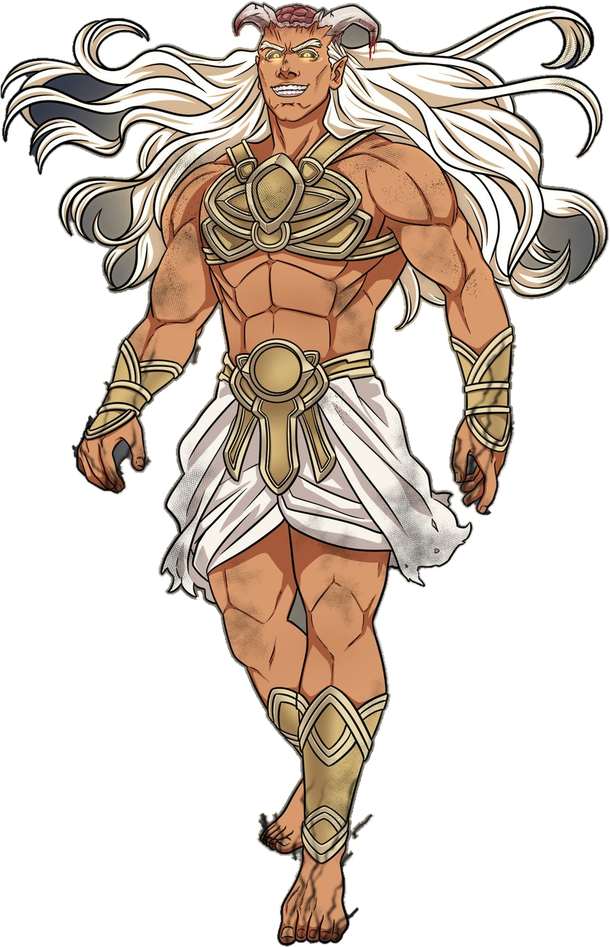 Lucifer, full-body character design