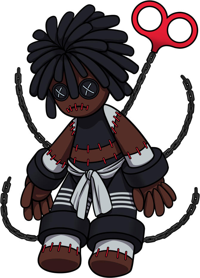 Lil Purgo, full-body character design