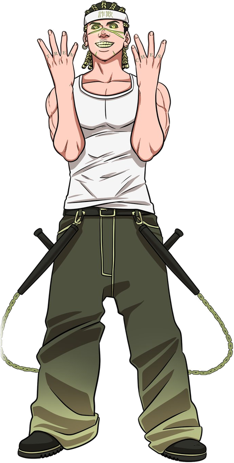Sagi, full-body character design